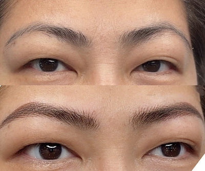 AM Permanent Makeup client result