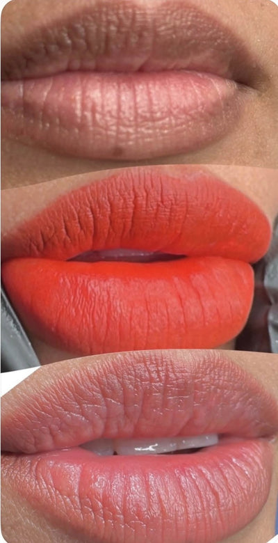 AM Permanent Makeup client result