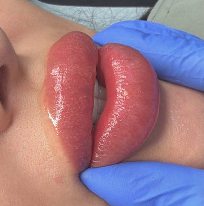 AM Permanent Makeup client result